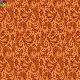 Paisly Orange 10203-O Paisly Orange 10203-O