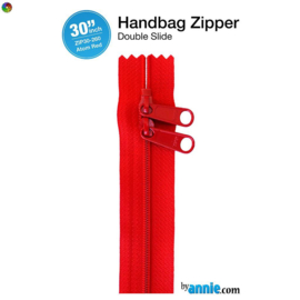 Tas ritssluiting Rood 30" zip30-260-atom-red