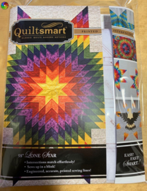 Quiltsmart Bitty Broken Lone Star 15001