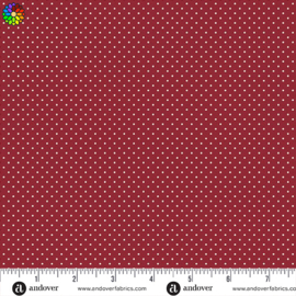 Polka Dot Dark Cherry 1367-R