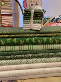 Fat Quarter Pakket Edyta Sitar Groen