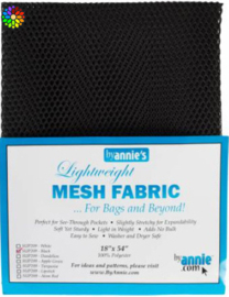 Mesh Fabric Black sup-209-black