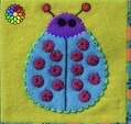 Pre-cut Wol Pakket Ladybug