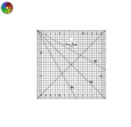 Universelles Lineal mit cm-Skala 15x15cm 1515