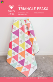 Triangle Peaks Quilt Muster QLP121