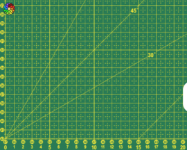 Snijmat 60 x 45 cm DW12122