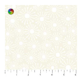 Simply Neutral Cream Tonal Daisies 22138-11