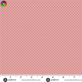 Polka Dot Rose Pink 1367-E