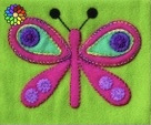 Pre-cut Wol Pakket Butterfly