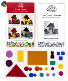 Wendy Williams Pre-cut Wool Applique Packs Little House