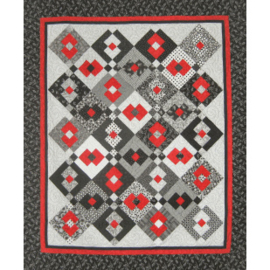 Samurai Squares quiltpatroon