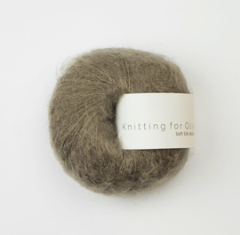Knitting for Olive Soft Silk Mohair Bark