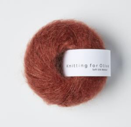 Knitting for Olive Soft Silk Mohair   Forest Berry