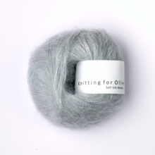 Knitting for Olive Soft Silk Mohair Soft Blue