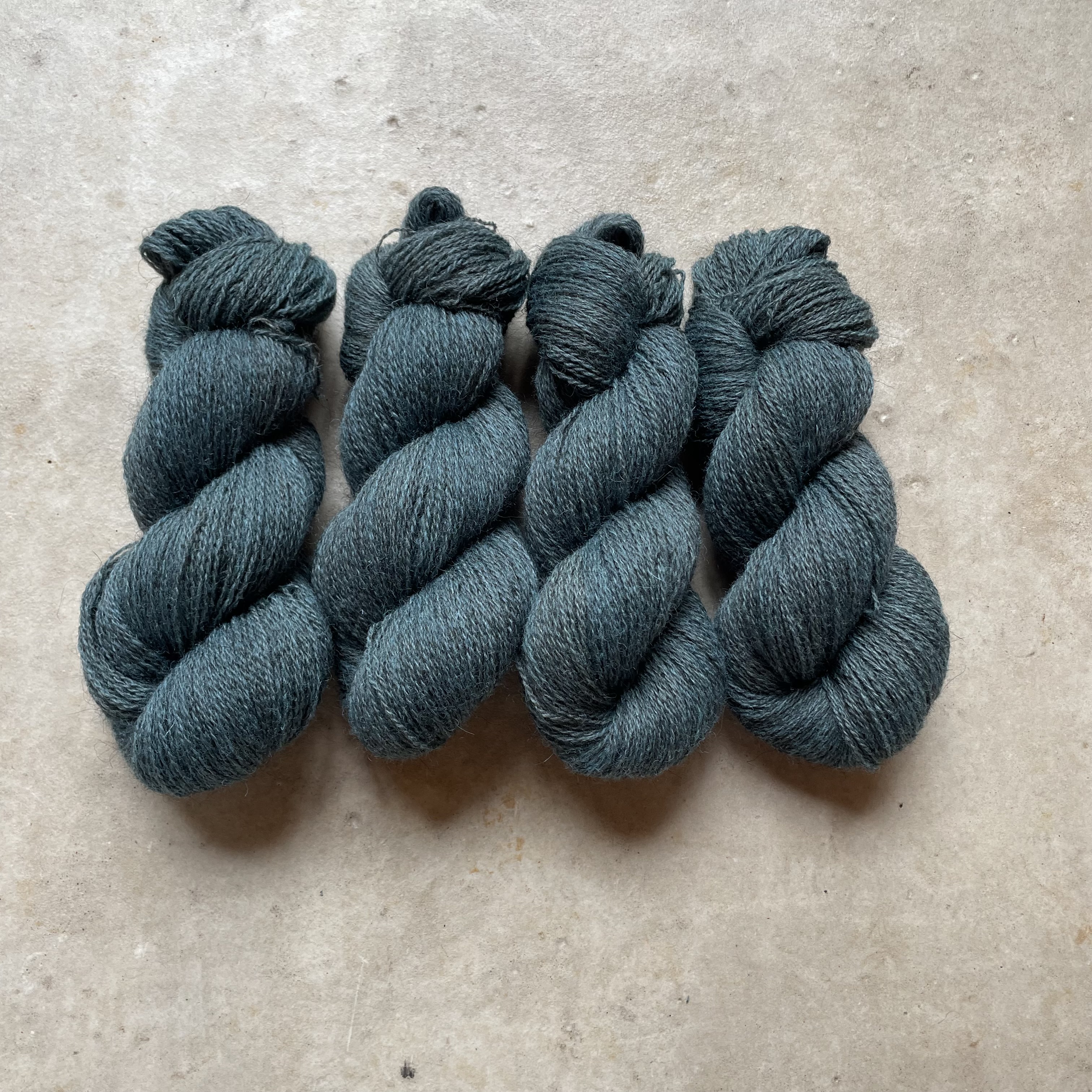 British Wool 4ply  Adriatic Blue