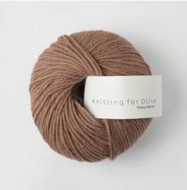 Knitting for Olive Heavy Merino Brown Nougat