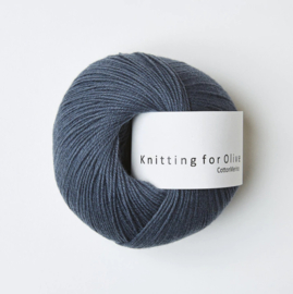 Knitting for Olive Cotton Merino Dusty Blue Whale