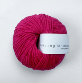 Knitting for Olive Heavy Merino Pink Daisies