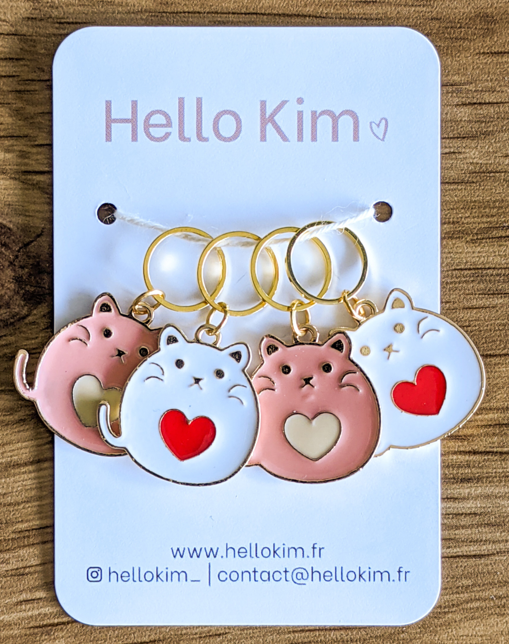 Hello Kim - Heart Cats