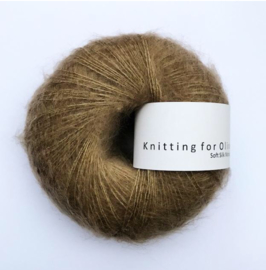 Knitting for Olive Soft Silk Mohair Nut Brown