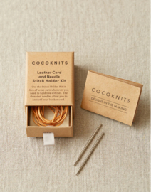 CocoKnits Leather Cord & Needle Stitch Holder Kit
