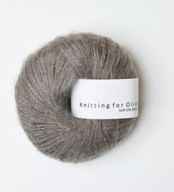 Knitting for Olive Soft Silk Mohair Dusty Moose