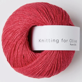 Knitting for Olive Pure Silk - Pink Daisies