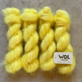Silk Mohair  Lemon Drop