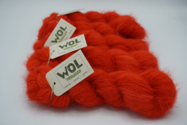 Suri Silk Cloud Orange Red