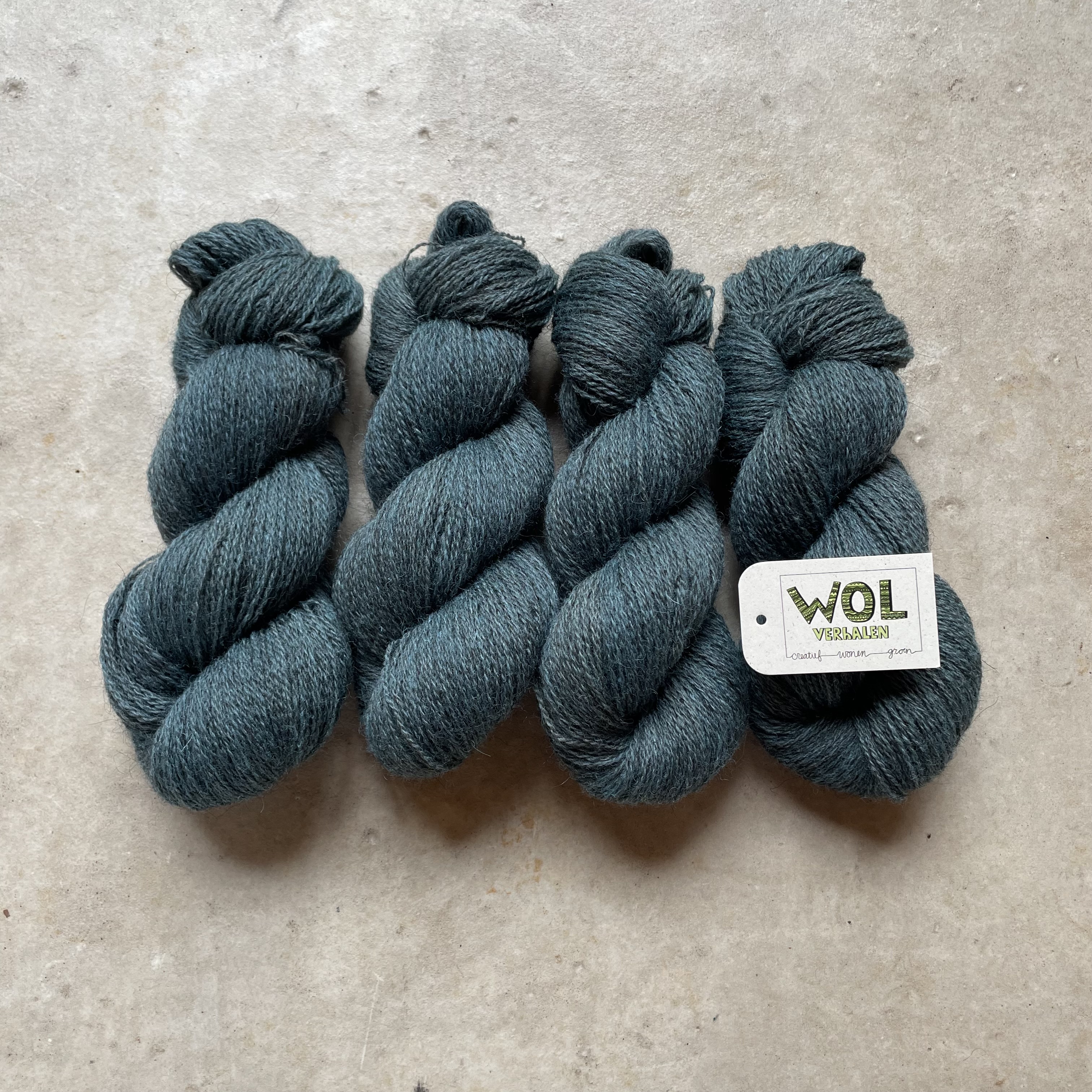 British Wool 4ply  Adriatic Blue