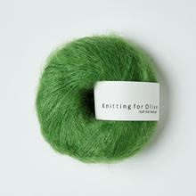 Knitting for Olive Soft Silk Mohair Clover Green