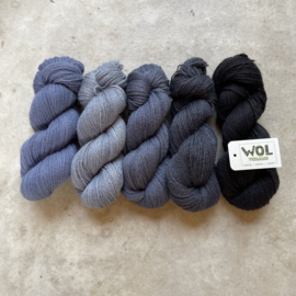British Wool 4ply Blued Steel