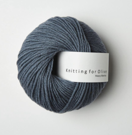 Knitting for Olive Heavy Merino Dusty Petroleum Blue