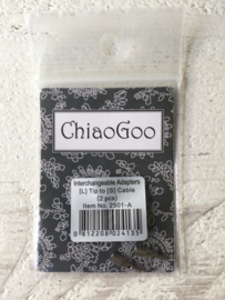 ChiaoGoo Interchangeable Adapters L to S