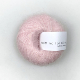 Knitting for Olive Soft Silk Mohair Cherry Blossom