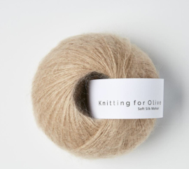 Knitting for Olive Soft Silk Mohair  Trenchcoat