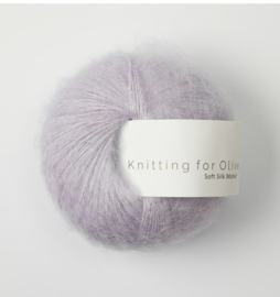 Knitting for Olive Soft Silk Mohair Unicorn Purple