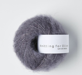 Knitting for Olive Soft Silk Mohair Dusty Violette