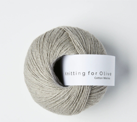 Knitting for Olive Cotton Merino Gray Lamb
