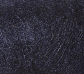 Knitting for Olive Soft Silk Mohair Navy Blue