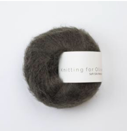 Knitting for Olive Soft Silk Mohair  Brown Bear