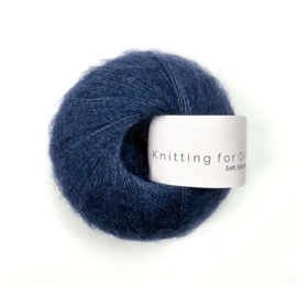 Knitting for Olive Soft Silk Mohair Blue Jeans