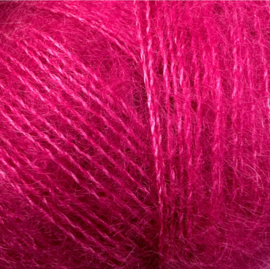 Knitting for Olive Soft Silk Mohair Pink Daisies