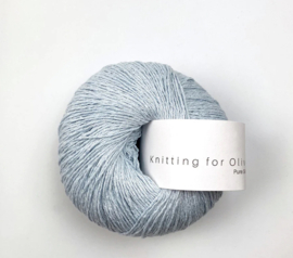 Knitting for Olive Pure Silk Ice Blue