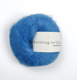 Knitting for Olive Soft Silk Mohair Poppy Blue