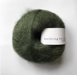 Knitting for Olive Soft Silk Mohair Bottle Green
