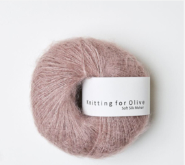 Knitting for Olive Soft Silk Mohair Dusty Rose