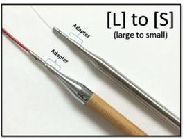 ChiaoGoo Interchangeable Adapters L to S