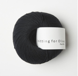 Knitting for Olive Pure Silk Coal