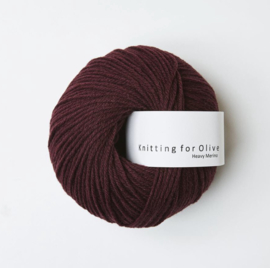 Knitting for Olive Heavy Merino Bordeaux